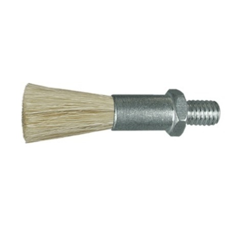 GORDON BRUSH 1" D Body, Horsehair Fill, .125" Orifice, Male Thread, Flow Thru Brush 901715HH